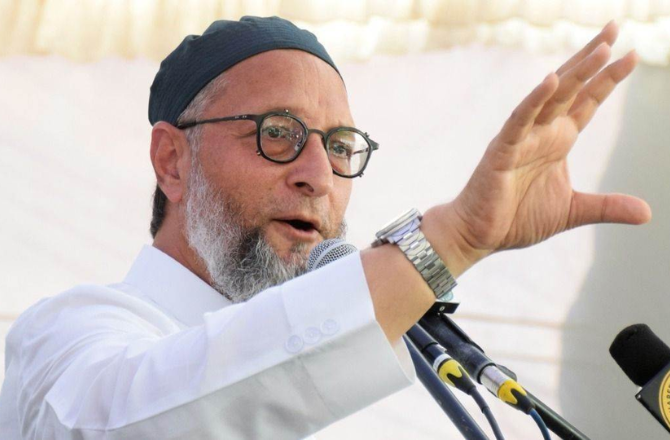 اویسی کا ’’باحجاب وزیرِ اعظم‘‘ کا خواب؛ سیاسی حلقوں میں لفظی جنگ چھڑ گئی، بی جے پی حملہ آور